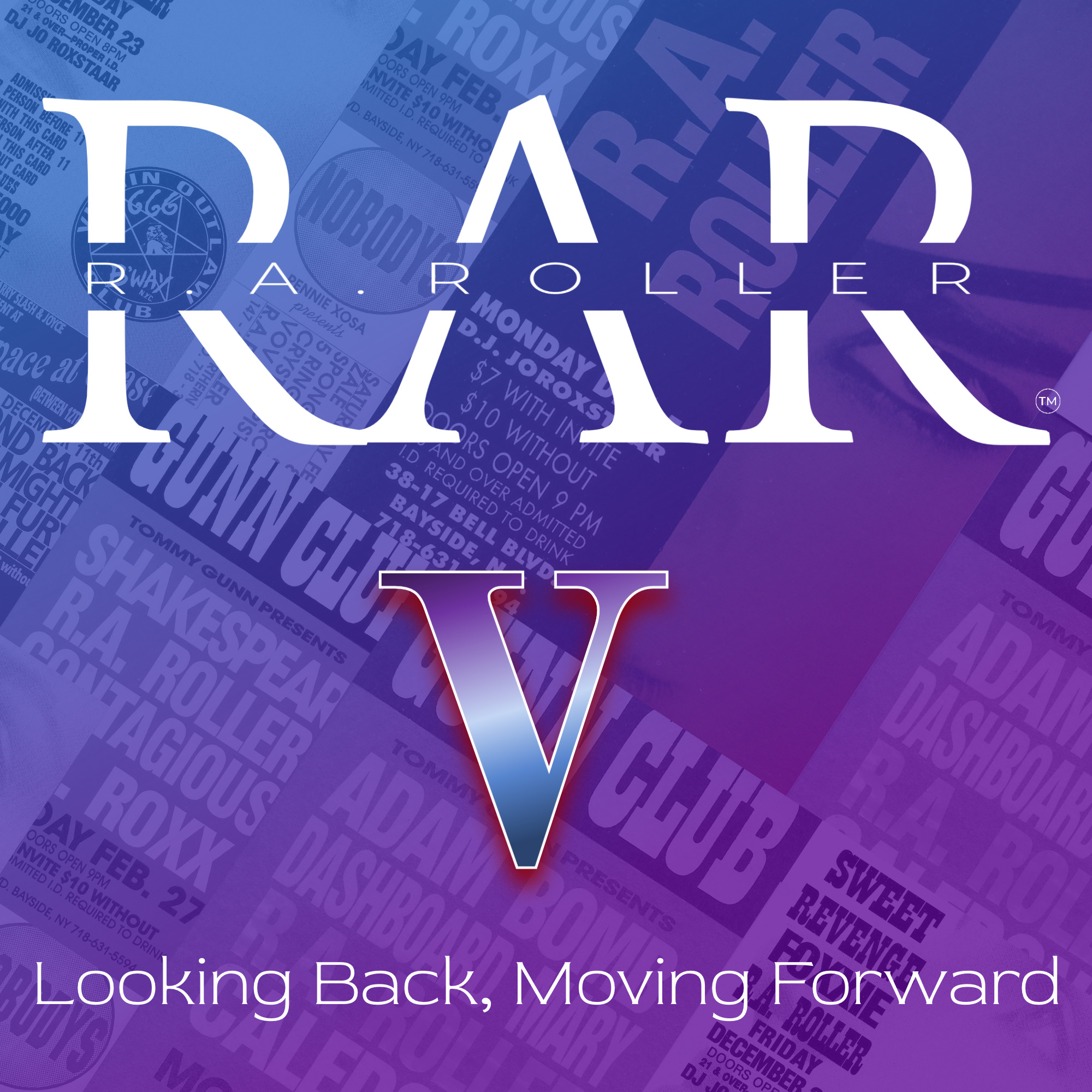 RAR V Looking Back, Moving Forward album cover